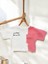 Kız Çocuk Good Things Yazılı Çift Renk Tshirt 2