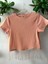 Kız Çocuk Zincirli Fitilli Crop T-Shirt 1