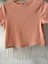 Kız Çocuk Zincirli Fitilli Crop T-Shirt 3
