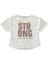 Kız Çocuk Pamuklu Rahat Kesim Strong Tshirt 3