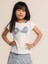 Kız Çocuk Fiyonklu Işlemeli T-Shirt 4