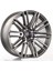 16 Inç 5X100 Bentley Polo Ibiza Uyumlu Gun Metal Elmas Kesim Jant Modeli Volkswagen Seat ( 4 Adet) 1