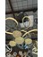 Modern Sarkıt 3 Renk 4 Toplu Krom LED Avize Salon - Oturma Odası LED Avize 2