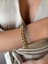 14 K Altın Rengi Vip Seri Bileklik 19 cm 1