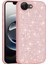 Apple iPhone 16E Uyumlu Kılıf Parlak Taşlı Pırlanta Pembe 2
