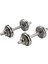 Ckspor 30 kg Krom Dumbell Seti Çantalı Döküm Plaka Dambıl Seti CKS420 4
