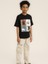 Erkek Çocuk Şapka Desenli Tasarım Pamuklu T-Shirt 3