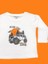 Erkek Çocuk Never Stop Yazılı Uzun Kollu T-Shirt 4