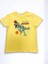 Erkek Çocuk Pamuklu Dinazor Baskılı Yarım Kol Tshirt 1