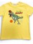 Erkek Çocuk Pamuklu Dinazor Baskılı Yarım Kol Tshirt 2