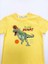 Erkek Çocuk Pamuklu Dinazor Baskılı Yarım Kol Tshirt 3