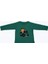 Erkek Çocuk Never Stop Yazılı Uzun Kollu T-Shirt 1