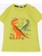 Erkek Çocuk Pamuklu Dinazor Baskılı Tshirt 4