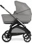 Aptica Glam Bebek Arabası ve Darwin Recline Ana Kucaklı, Portbebeli, Stantlı 4'lü Sistem Platinum Grey 3