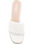 MURMA 4FX KIRIK BEYAZ Kadın Dolgu Topuk Terlik 4