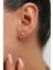8 Ayar Altın Kalemli Top Küpe 5 mm 2