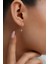 8 Ayar Altın Sade Çengelli Top Küpe 5 mm 4