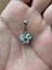 Kelebek Çelik Göbek Piercing 2