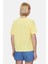 Avalon Pembe Bisiklet Yaka Baskılı Oversize Kadın Tshirt 4