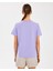 W Regular Fit Graphic Tee T-Shirt Kadın Mor Tshirt S2510141-505 4