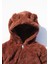 x Ipek Atlas Kız Erkek Bebek Çocuk Ayı Kışlık Peluş Tulum 3
