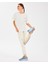 W Diagonal Lw Fleece Jogger Sweatpant Kadın Off White Eşofman Altı S2510048-102 3