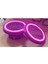16CM Pembe Neon Işıklı Hoparlör ve Midrange Kapağı 1takım (2ADET) Vidalanabilir 5