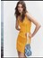 Allbucks Mango, Askılı Ajurlu Mini Triko Elbise ABMNG0001 1