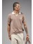 Polo Yaka Reglan Kol Regular Kalıp Triko Tişört 1