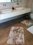 Iki Parçadan Oluşan Tavşan Tüyü Banyo Paspas Takımı (60X90-50X60) 1