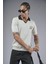 Polo Yaka Reglan Kol Regular Kalıp Triko Tişört 3