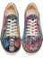 Kadın Vegan Deri Çok Renkli Sneakers - Frida-Kahlo-In-Letters Tasarım 2