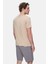 Bass Kahverengi Bisiklet Yaka Baskılı Standard Fit Erkek Tshirt 4