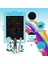 12 Inç LCD Yazma Doodle Tablet Renkli Çizim Graffiti Kurulu Taşınabilir Scribbler Işık Çizim Pedleri 3-6 Yıl Yürümeye Başlayan Çocuk Için1 (Yurt Dışından) 2