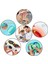 Dönen Sihirli Fasulye Küp Spinner Fidget Top Çift Çevirme El Bulmaca Dekompresyon Eğitici Oyuncak (Pembe)1 (Yurt Dışından) 5