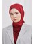 Floş Jakar Mermer Bordo Şal 1