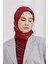 Floş Jakar Mermer Bordo Şal 2