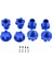 4 Tekerlek Hex Hubs Adapt Adaptü Metal Için Vxi Rc Mavisi (Yurt Dışından) 3