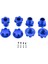 4 Tekerlek Hex Hubs Adapt Adaptü Metal Için Vxi Rc Mavisi (Yurt Dışından) 5