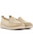 Kadın Bej Süet Deri Comfort Loafer 25SFD410010 3