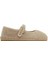 Kadın Bej Bantlı Süet Espadril 25SFD206810 1