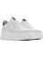 Kadın Beyaz Beğcıklı Kalın Tabanlı Deri Sneaker 25SFD371418 3