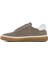 Erkek Bej Bağcıklı Süet Deri Sneaker 25SFD641910 2