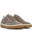 Erkek Bej Bağcıklı Süet Deri Sneaker 25SFD641910 3