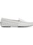 Kadın Beyaz Deri Loafer 25SFD291118 1