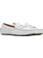 Kadın Beyaz Deri Loafer 25SFD291118 3