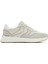 Kadın Krem Bağcıklı Kalın Tabanlı Deri Sneaker 25SFD372014 1