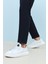 Erkek Deri Sneaker 151987Z024 Beyaz 2