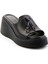 Siyah Leather Kadın Terlik K04359022703 2