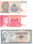 1981-1990-1994 Yılları Yugoslavya Dinar Kağıt Para Lotu 3 Adet Çil / 322 1
